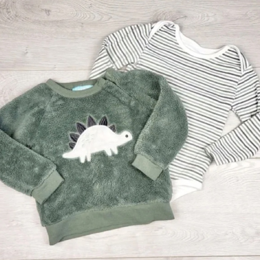 Pekkle Baby Dinosaur Top